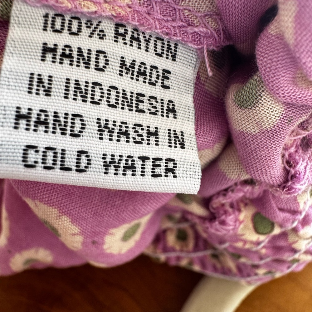 Chic Purple Patterned Mini Dress - Picture 7 of 7
